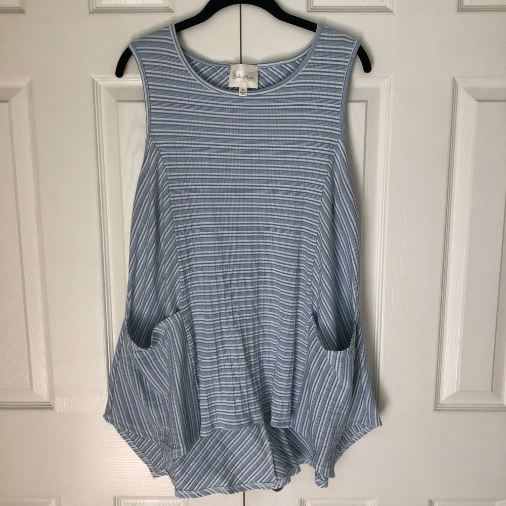 Anthropologie Striped Tank